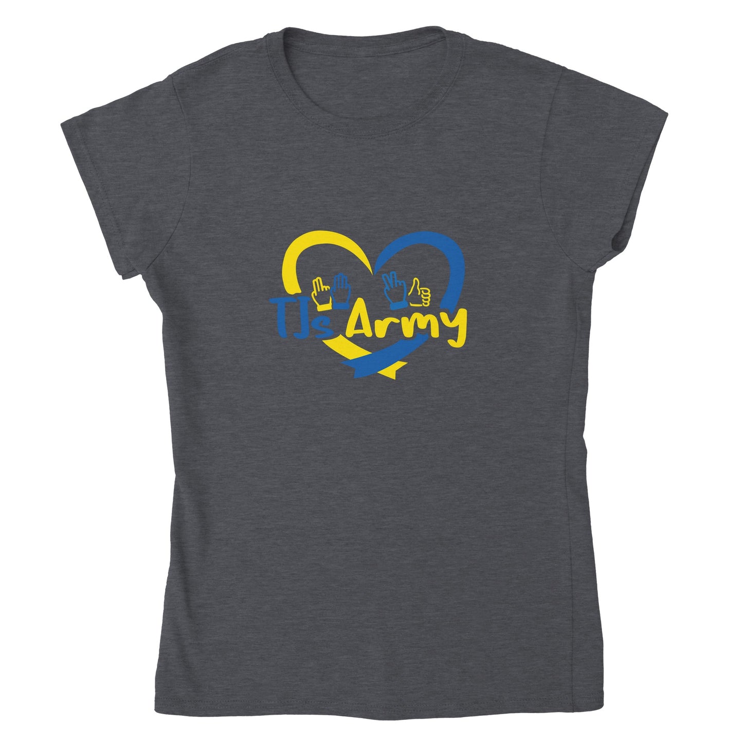 TJs Army Classic Womens Crewneck T-shirt
