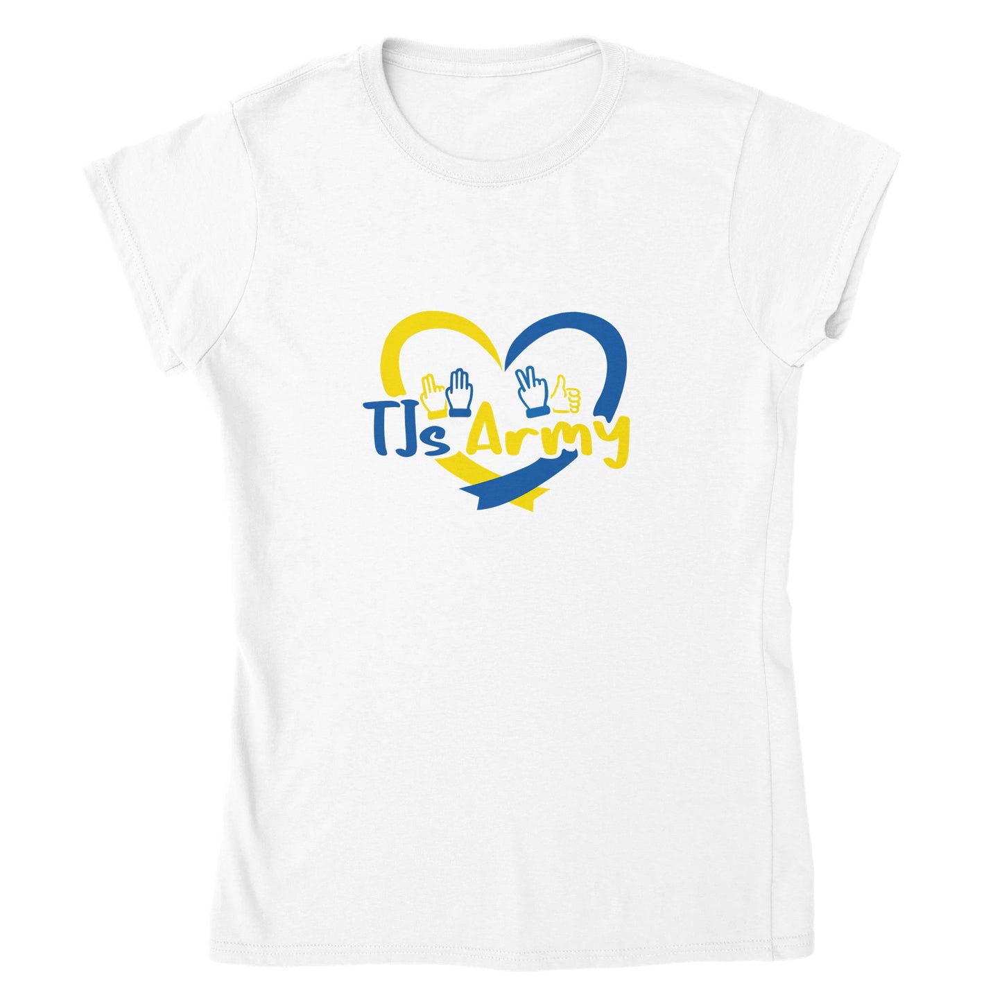 TJs Army Classic Womens Crewneck T-shirt