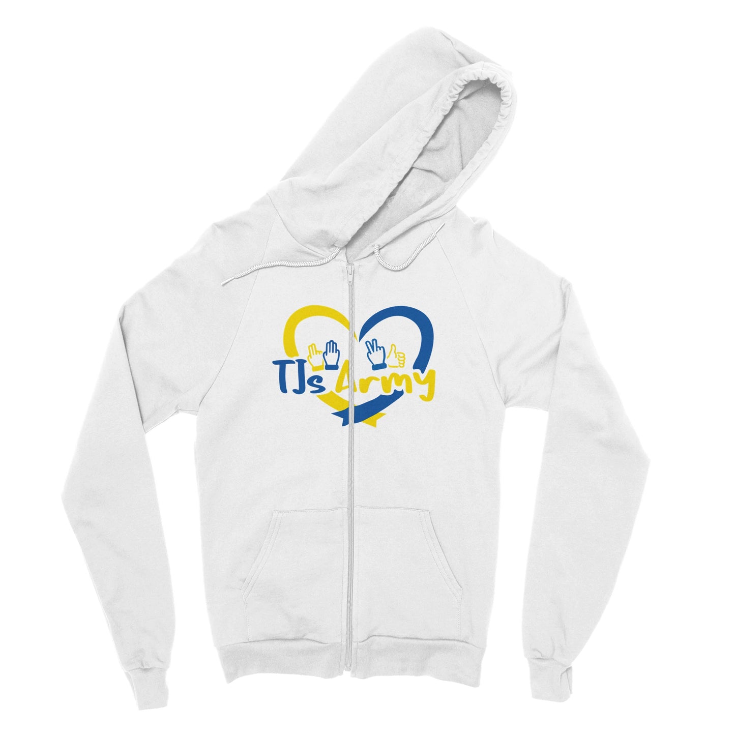TJs Army Classic Unisex Zip Hoodie